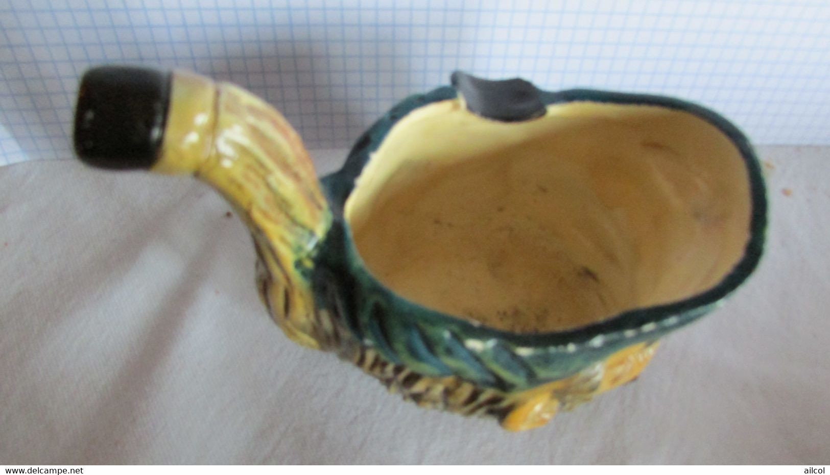 Vintage Antique Pipe Ashtray Etsy