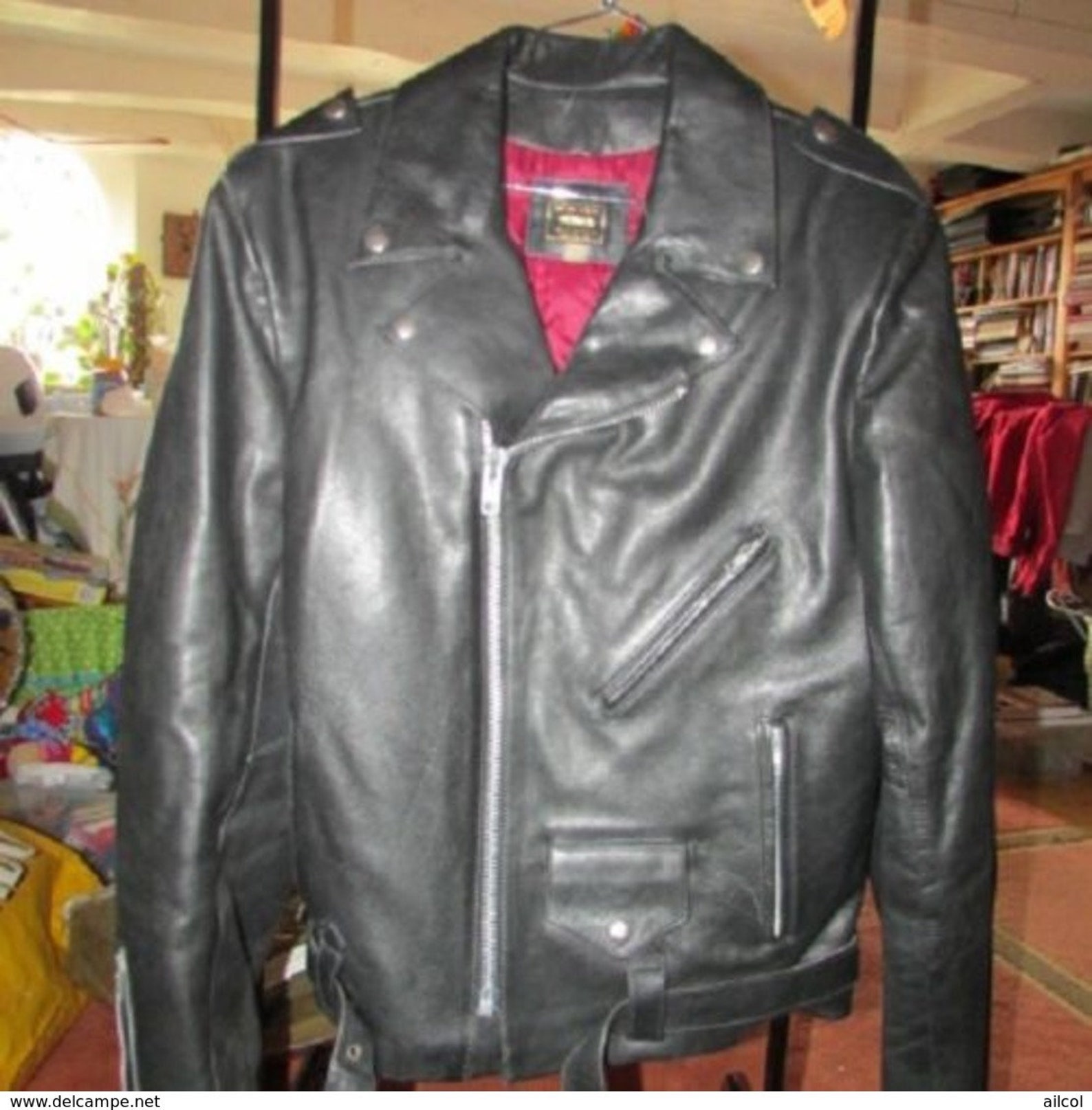 Authentic Iggy Pop Autograph Leather Jacket | Etsy