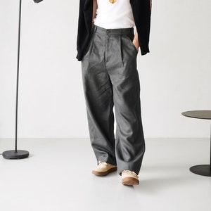 Baggy Pleated Pants Etsy Singapore