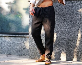 新品未使用 MAATEE&SONS WORK PANTS BLK LINEN WORK PANTS [BLACK] - WUNDER 大阪 セレクトショップ 大阪梅田