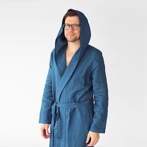 Dressing gown hoodie mens hot sale