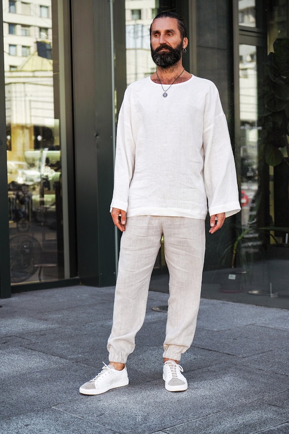 Linen Lyric Natural Pant