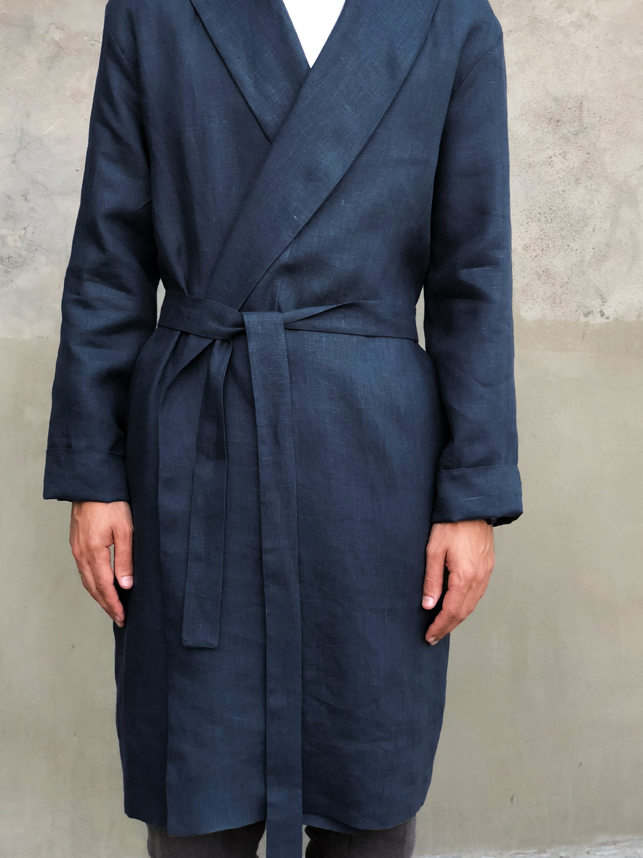 【MODERNIF】Lenon Robe Handmade Coat Amazon.com: DBFBDTU Women Double-Sided Wool Coat Women Long