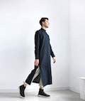 Men's Kaftan, Maxi shirt, Men's linen tunic, Dress for men, Dark blue shirt, Mens style Linen clothes Kaftan men's