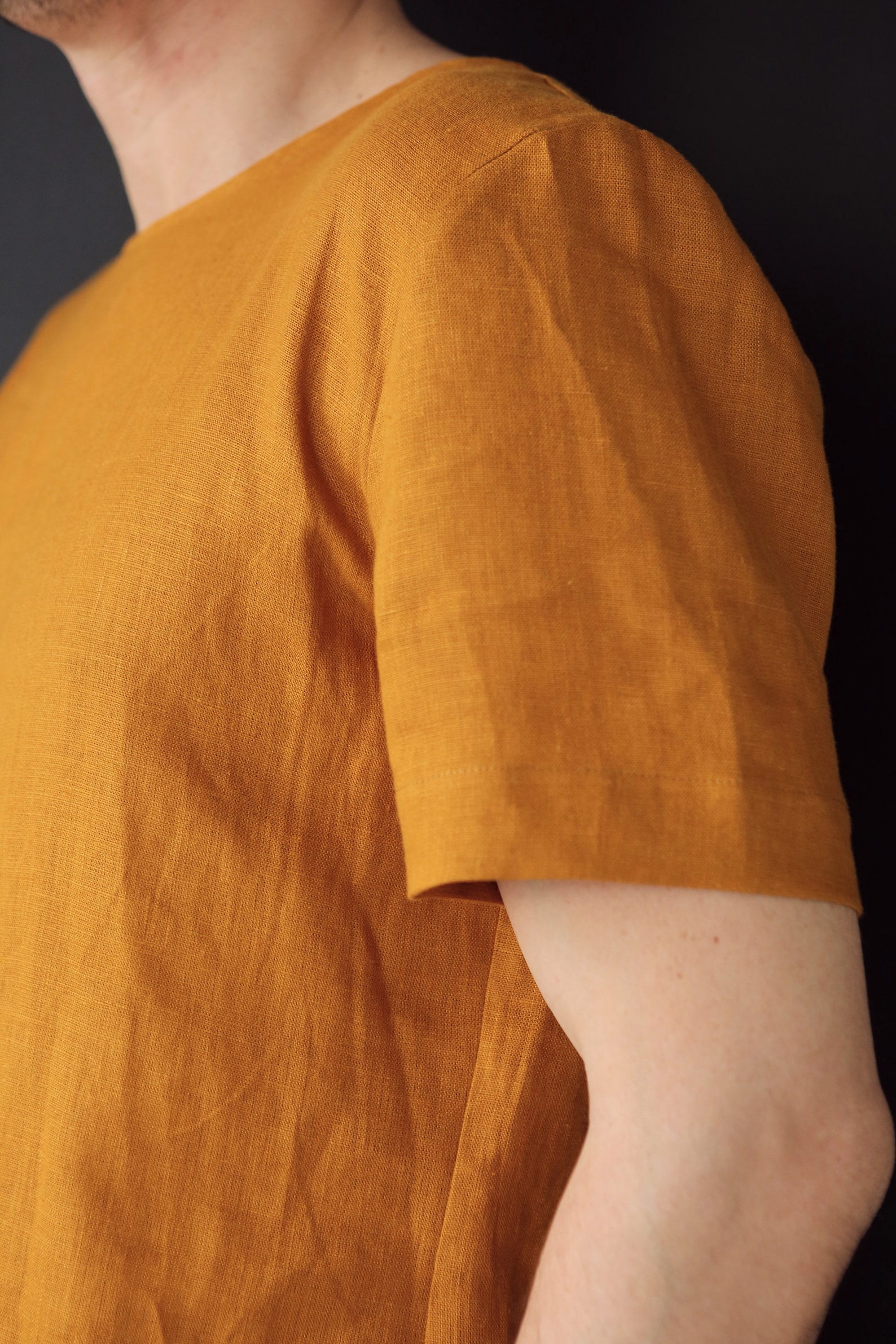 Mens Linen Tshirt Basic Tshirt Shirt for Men Stylish Tshirt Etsy