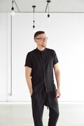 Mens sleeveless linen shirt, Black shirt for men, Sleeveless shirt, Dress shirt, Flax t-shirt, Gift for him, Beach shirt, Wedding shirt