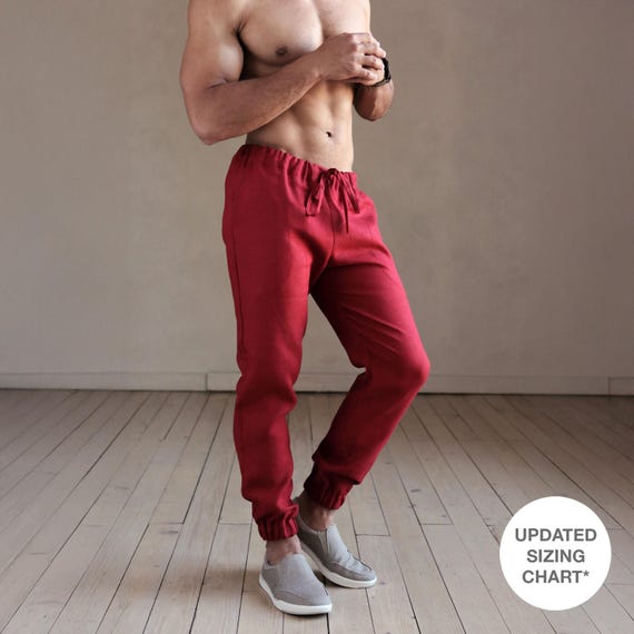 Pantaloni Larghi Uomo Pantaloni Casual Estivi Pantaloni Uomo In Lino E Cotone Con Coulisse In Vita - Verde Scuro, Taglia M, Perfetti Per Spiaggia, Yoga E Casa Pantaloni Uomo Lino Cotone Pantaloni