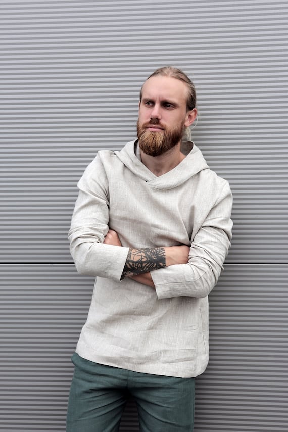 Natural sales color hoodie