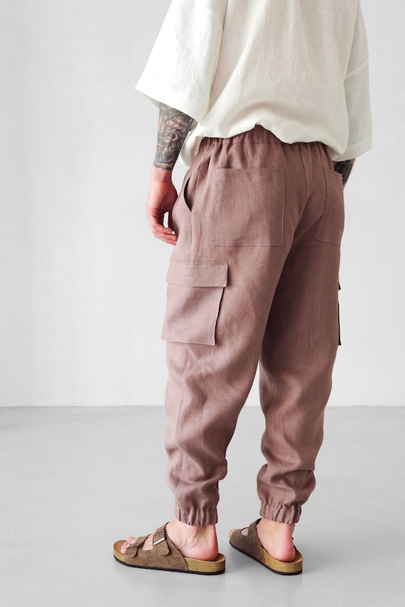 Buy Sage Green Casual Cargo Pants for Men Online in India -Beyoung