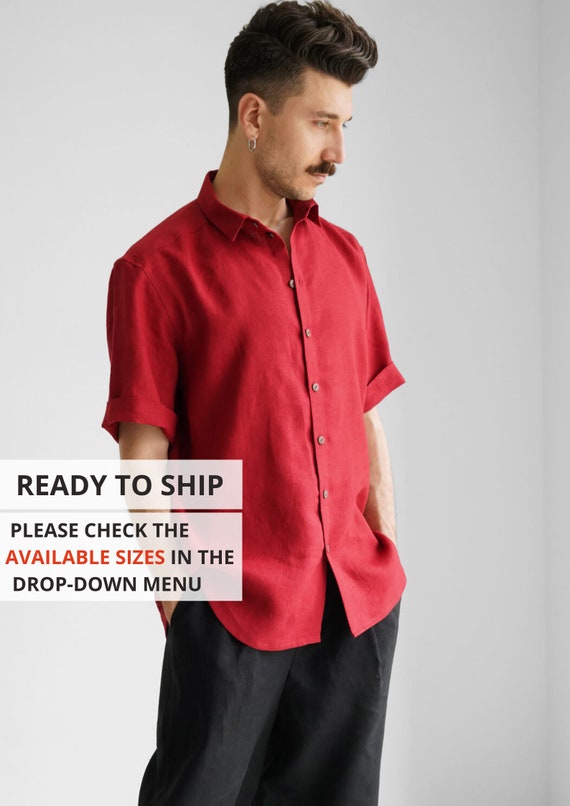 Camicia uomo larga store