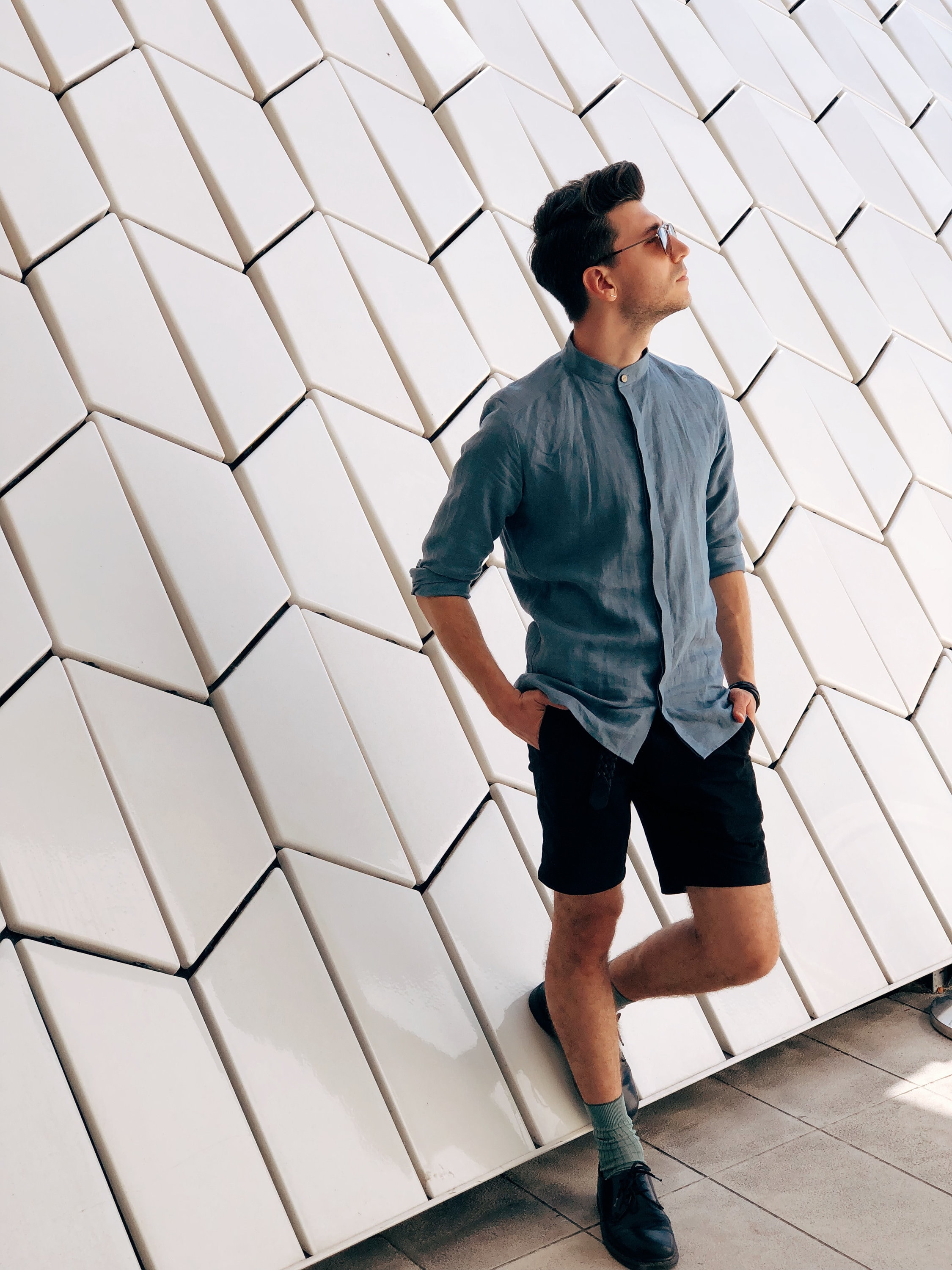 Linen Shirt for Men Mens Wedding Shirt 