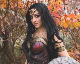 Wonder Woman signée format A4.