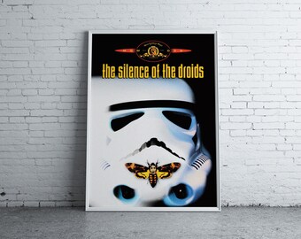 star wars print stormtrooper full metal jacket poster pop etsy