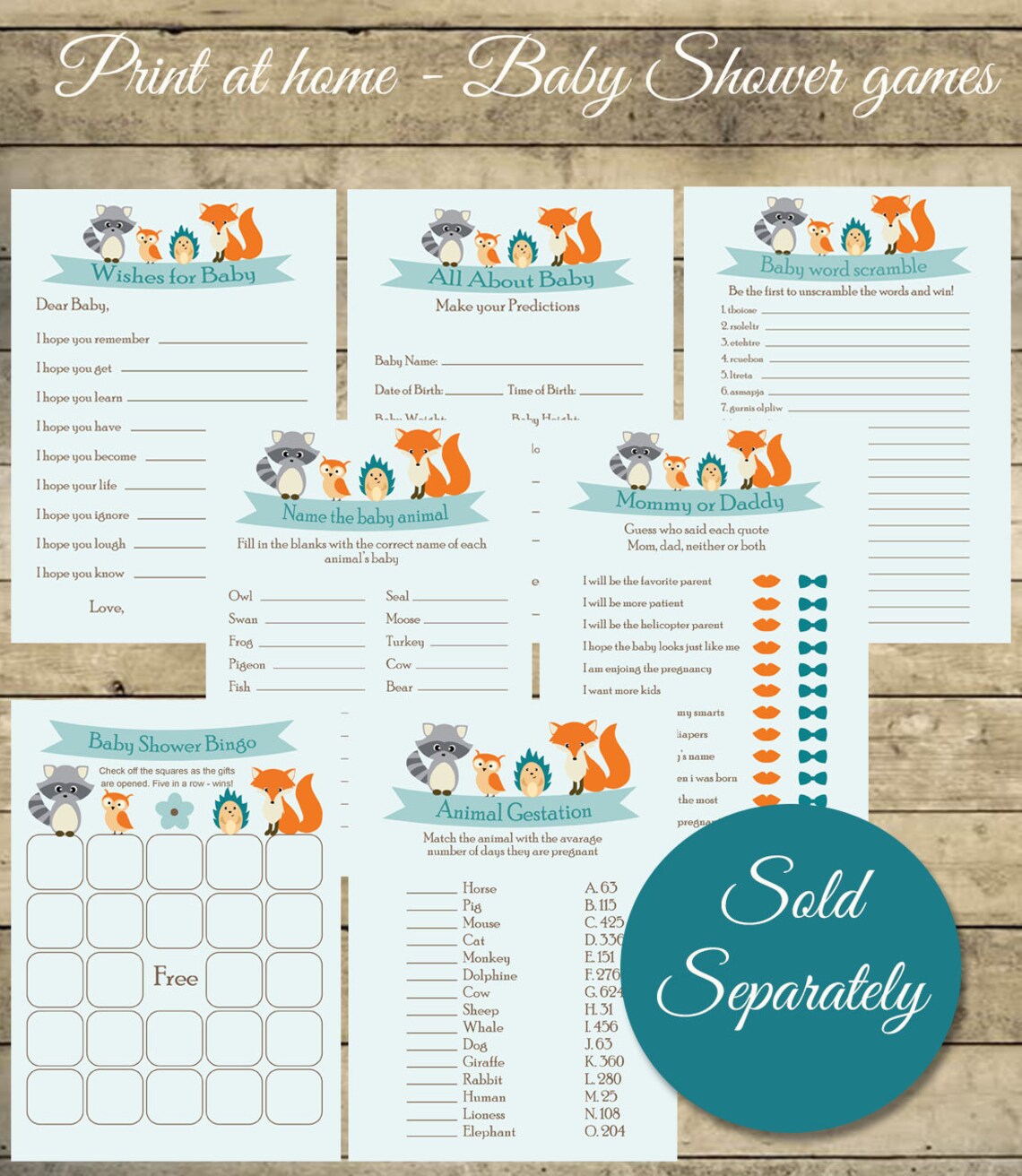 Mommy or Daddy Printable Baby Shower Gameinstant - Etsy