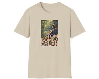 Camiseta de Bob Dylan y Tom Bombadil Mashup de highway kind / Camiseta de música literaria de folk rock