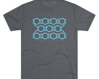 Corbeta Corelliana CR90 de Star Wars, silueta de motor de turbina sublumínico, de highway kind, camiseta / estampado abstracto minimalista en el pecho