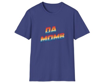 da momb rainbow mother's day tshirt, soft Gildan 64000, by highway kind, T-Shirt | Vintage Tree Graphic Tee