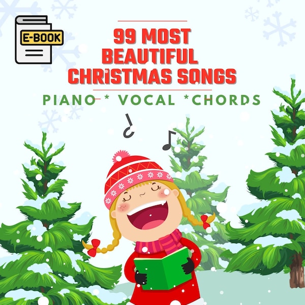 99 Most Beautiful Christmas Piano and Songs Sheet