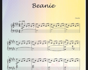 Beanie di Chezile Spartito per pianoforte di 5° grado con ABC PDF MP3