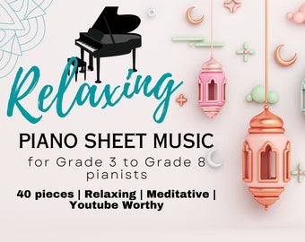 Piano Album: Relaxing Meditative Style Sheet Music