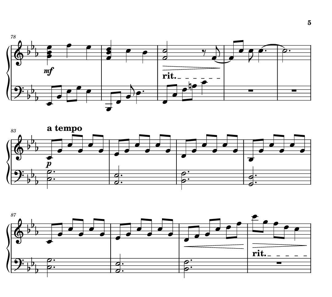Primavera by Ludovico Grade 8 Piano Sheet Music Score With Note Names ...