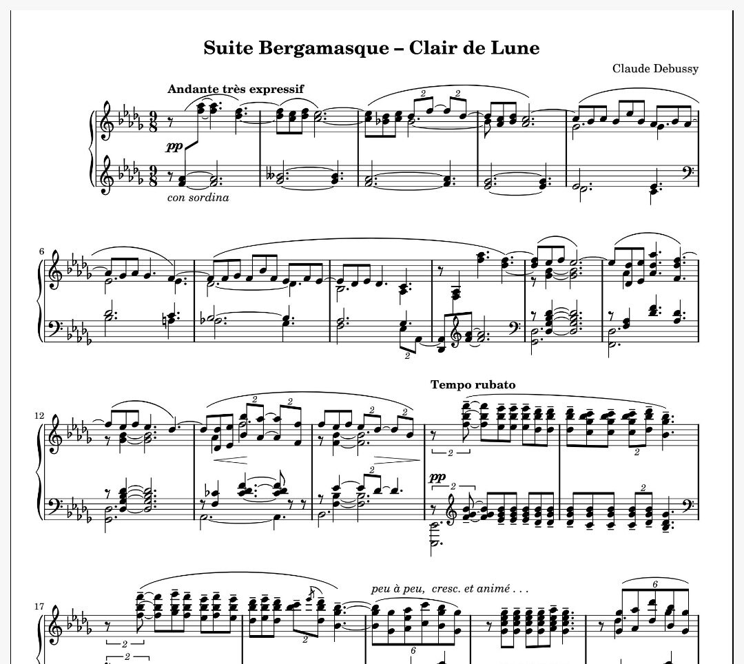 Classical Piano Music Sheets Anthology 62 Pieces Ebook - Etsy
