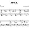 Wellerman (traditional Sea Shanty) Easy Piano Sheet Music With Note ...