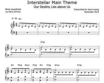 Hans Zimmer - Interstellar - EASY Piano Tutorial - Day One (Interstellar  Main Theme) - 
