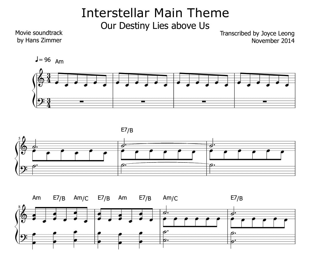 Интерстеллар на пианино. Интерстеллар ноты для фортепиано главная тема. interstellar main theme notes. let me down slowly на пианино. let me down slowly notes.