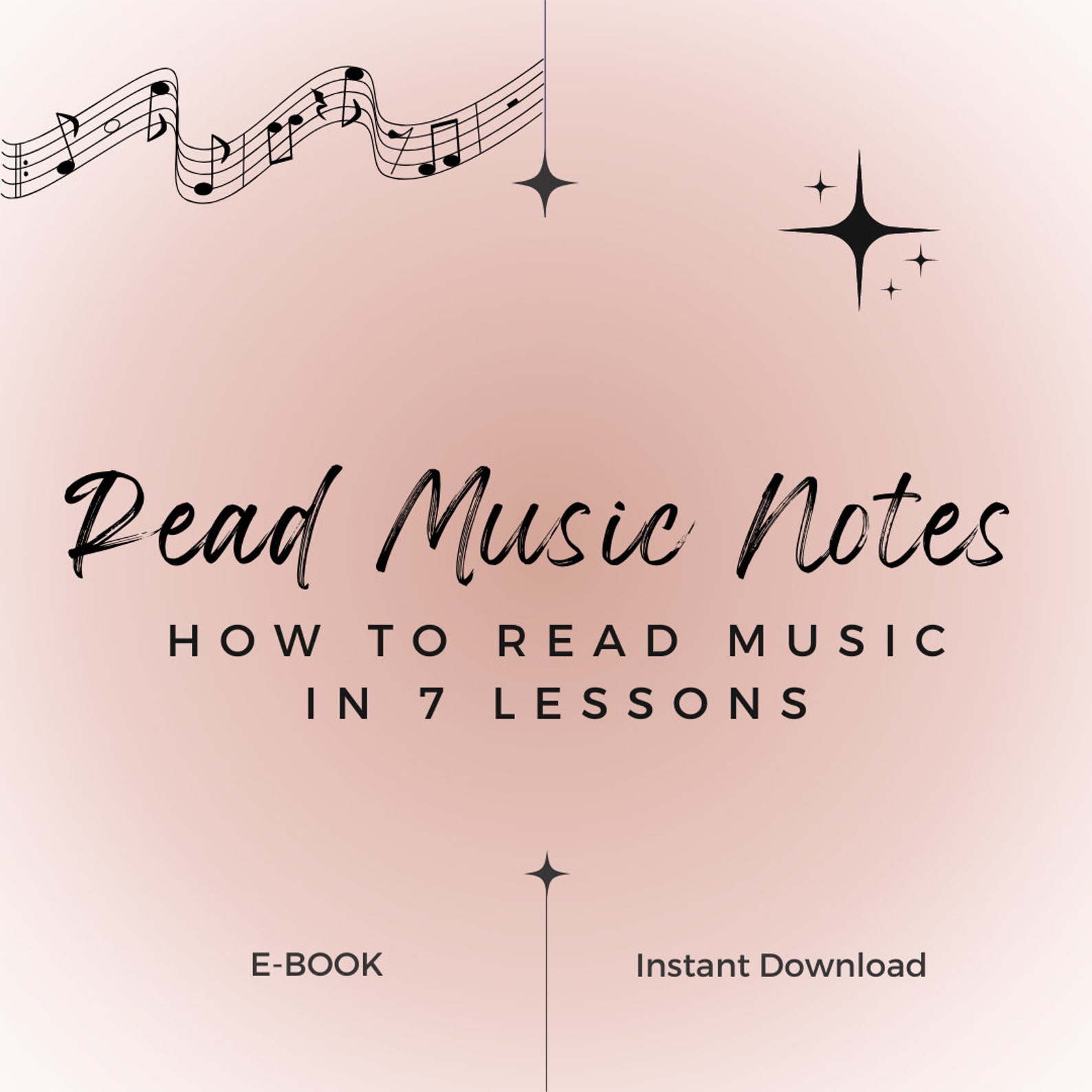 Learn How to Read Music Notes Education Self Learning Series Etsy