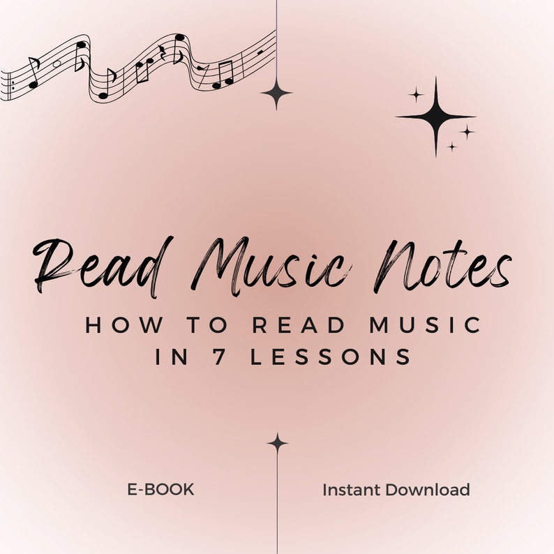 Learn How to Read Music Notes Education Self Learning Series Sight