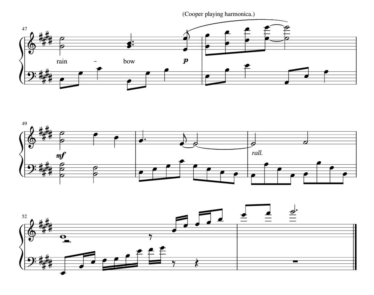 True Colors (trolls) | Piano Sheet Music Score for Grade 5 ...