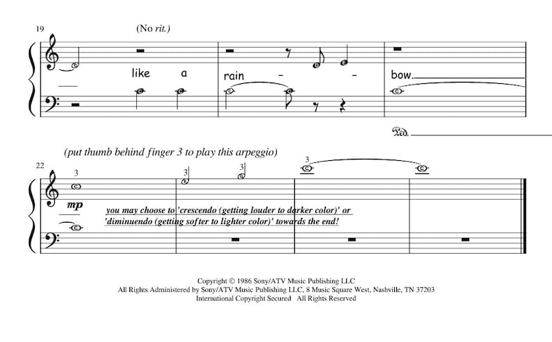 True Colors (trolls) | Piano Sheet Music Score for Grade 5 ...
