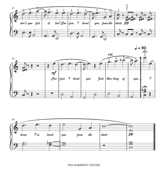 From the Start - for Students | Easy Piano Sheet Music Score With