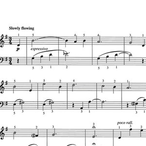 My First Book Chopin Piano Sheet Music Score - Simplified to Grade 2 - Etsy