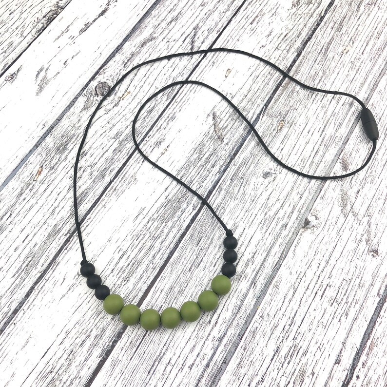 men's teething necklace