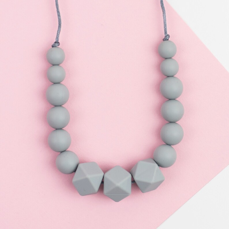 sensory beads necklace