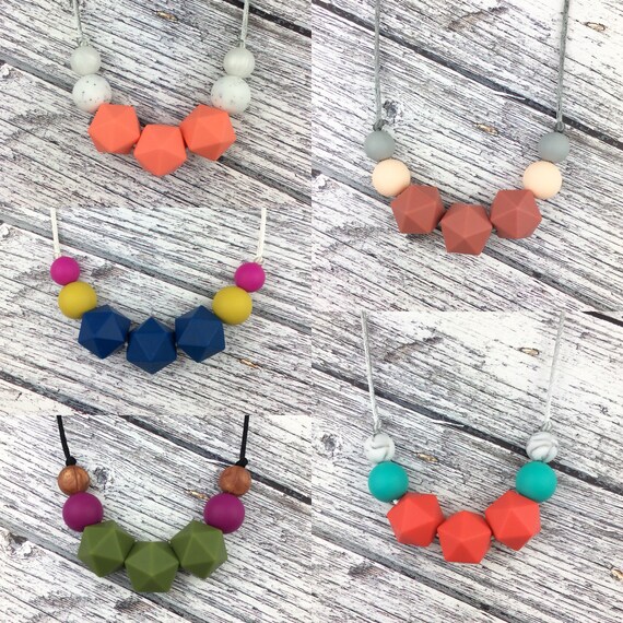 mum teething necklace