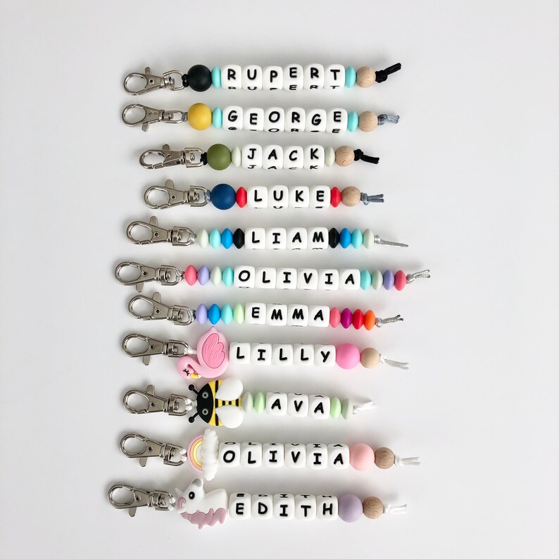 Bundle of 6 Personalised Name Tags Party Bag Fillers Etsy