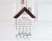 Housewarming gift, Gift plaque, House plaque, Personalised gift, New House Gift, Wooden house plaque, home decor, house hanging plaque, Gift