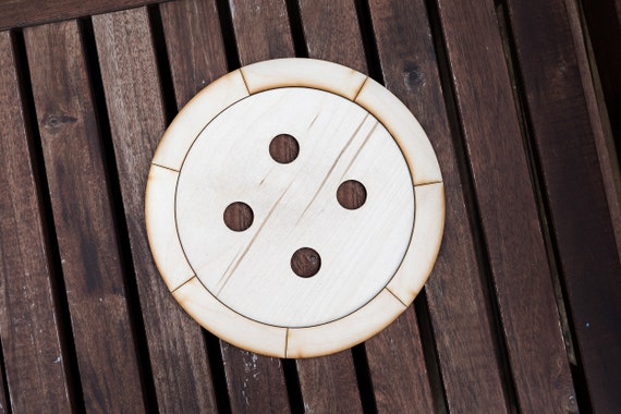 extra large buttons sewing