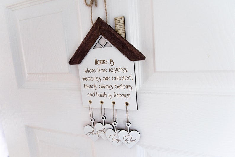 Housewarming Gift Gift Plaque House Plaque Personalised Etsy