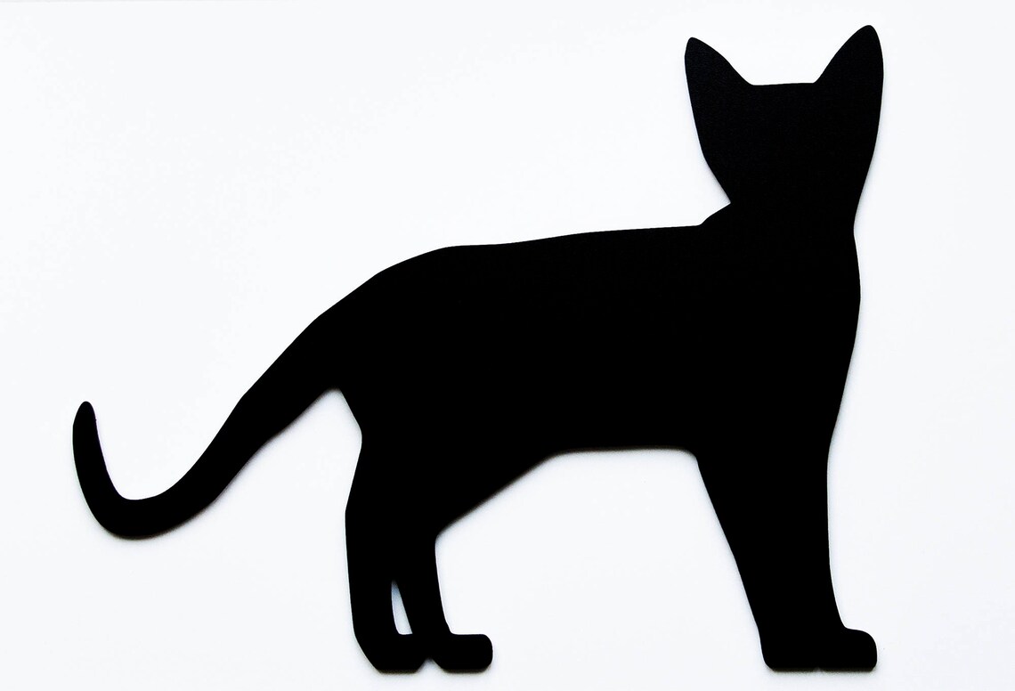 Cats Door Toppers or Shelf Displays Black Cat Door Frame Etsy UK
