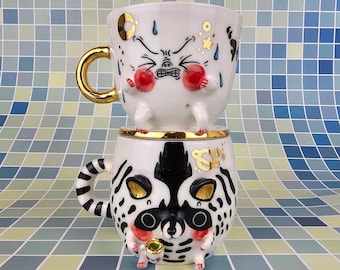 The Civet Bebe enjoy the Man Coffee - Coffee dripper set