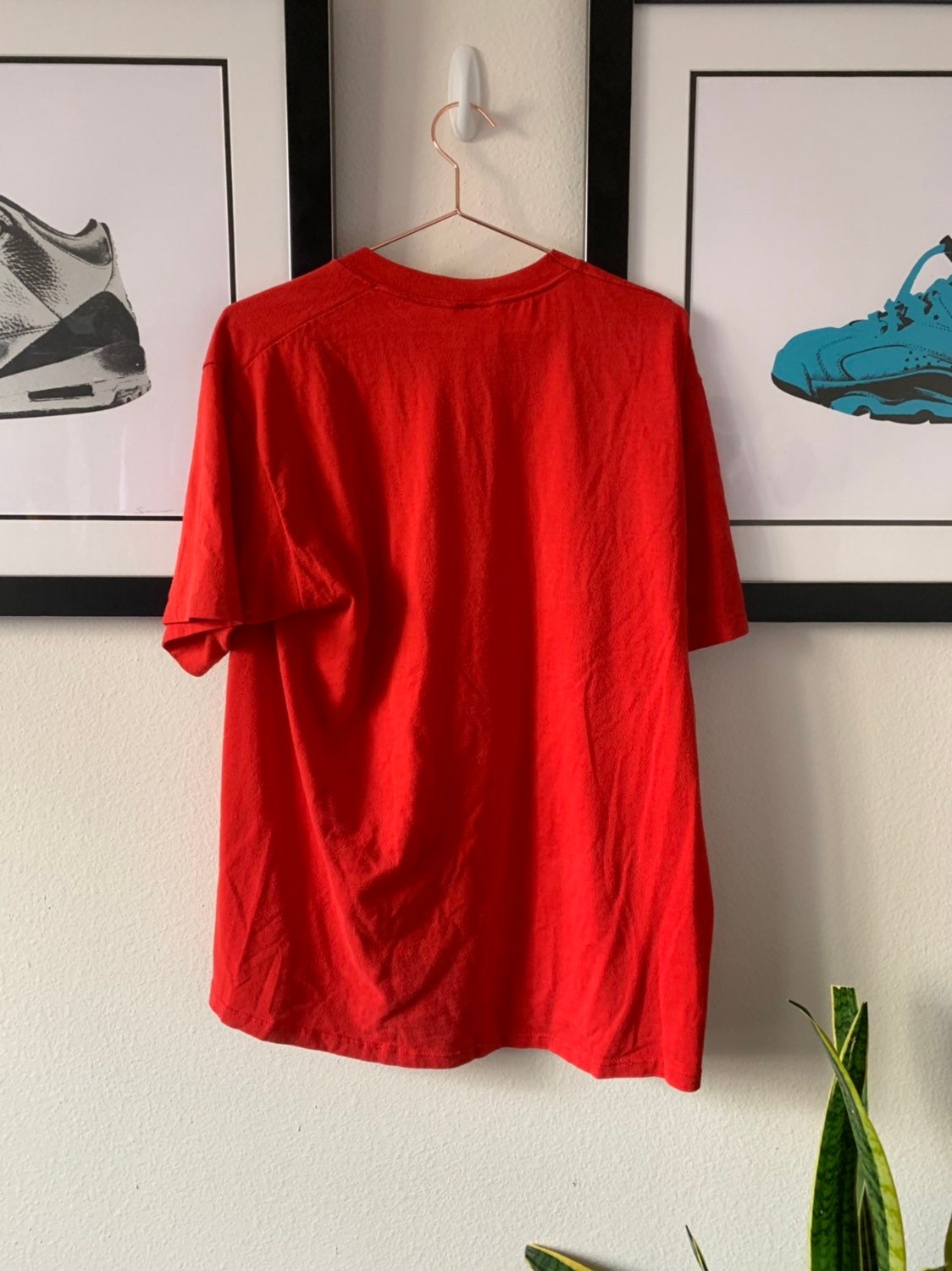 Vintage SMU Atheltic Department Red Single Stitch Promo T-Shirt