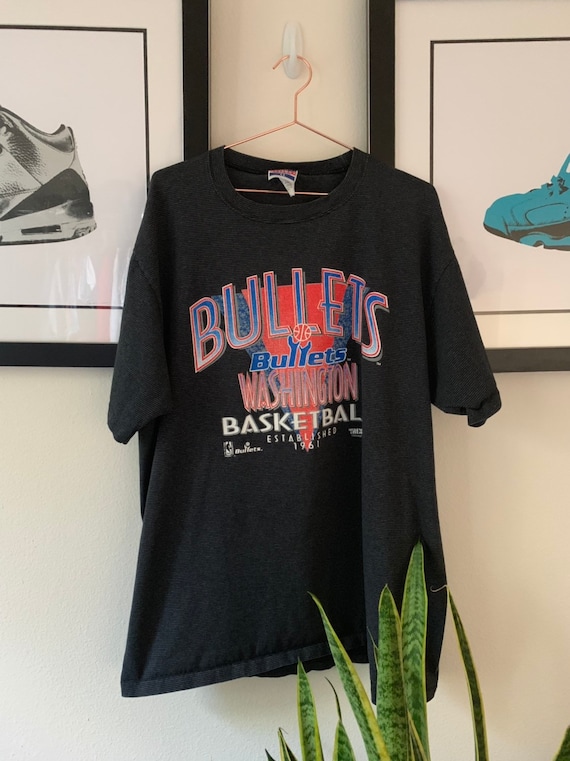 washington bullets t shirt