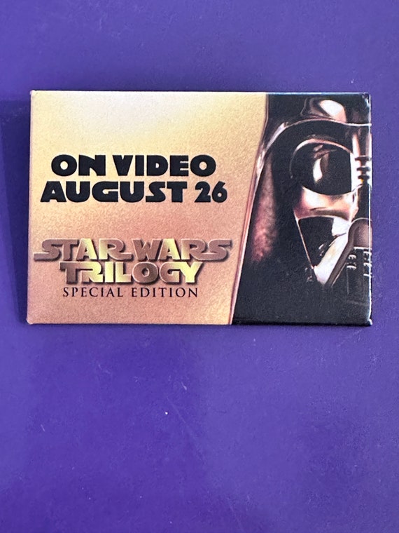 Vintage 1997 Star Wars Crest Logo Special Edition VHS… Gem
