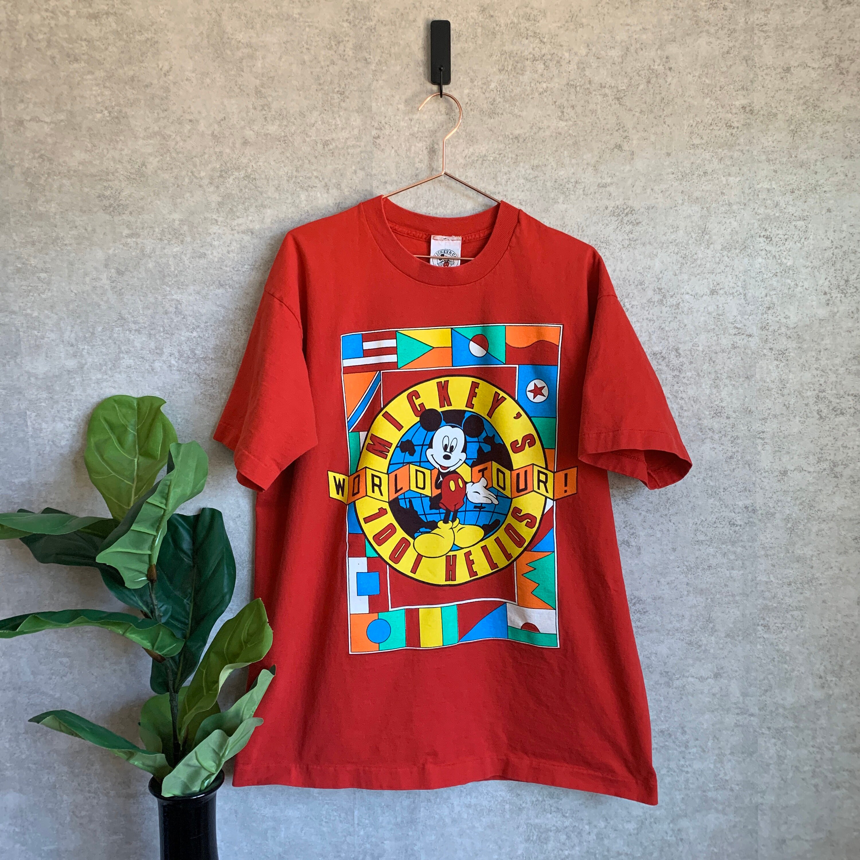 mickey world tour shirt