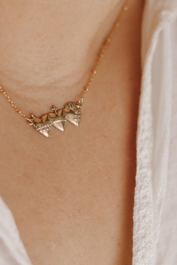 Holy Family Hearts® Necklace New Zealand