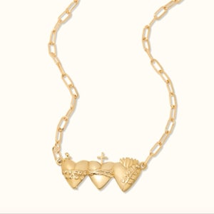 Collana con graffetta Holy Family Hearts®